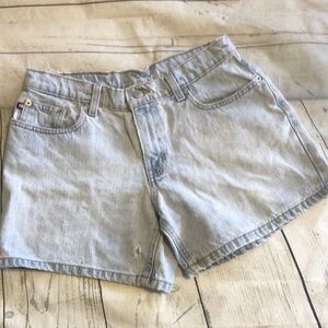 Polo Ralph Lauren High Waist Distressed Shorts 4
